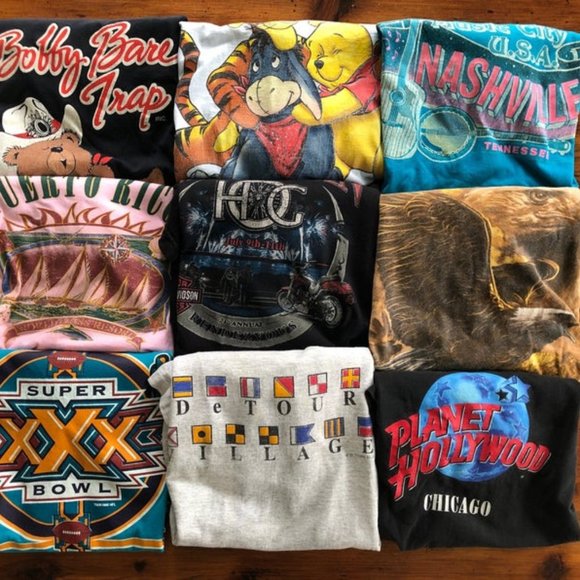 MYSTERY Vintage Tee Shirt - Picture 1 of 4